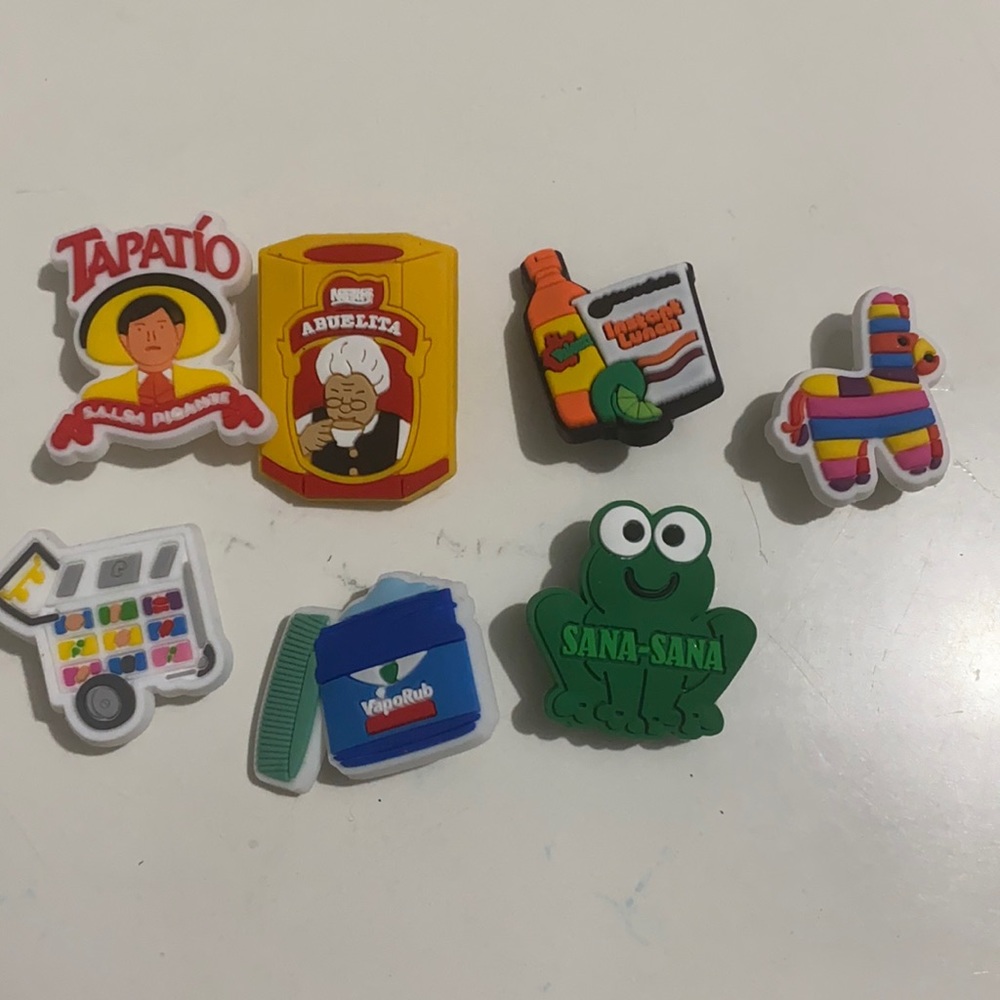 Set of Mexican theme Jibbitz